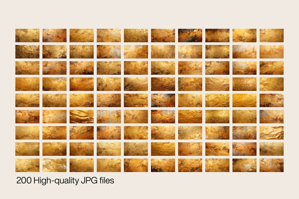 200 种金箔纹理 免费下载
