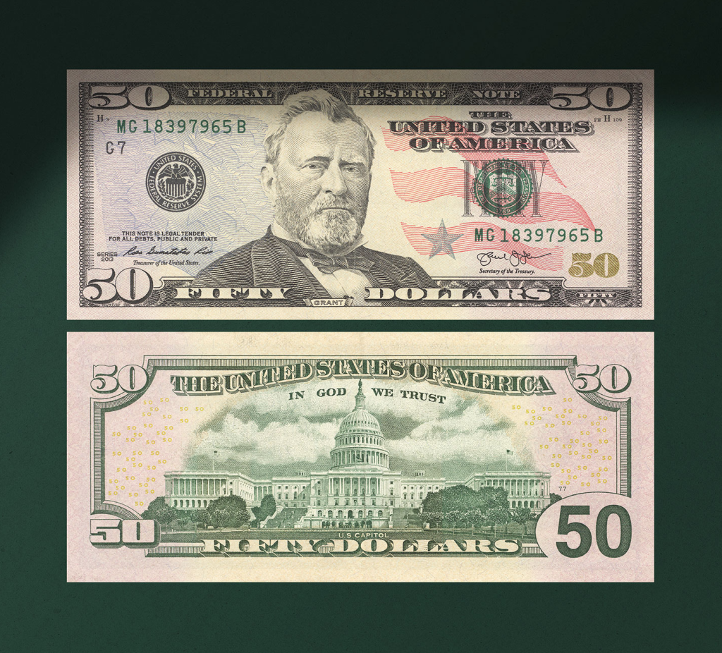 18 套美元钞票纹理 8K 分辨率 免费下载